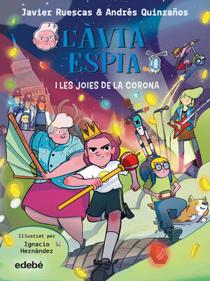 cover image of Lavia espia i les joies de la corona